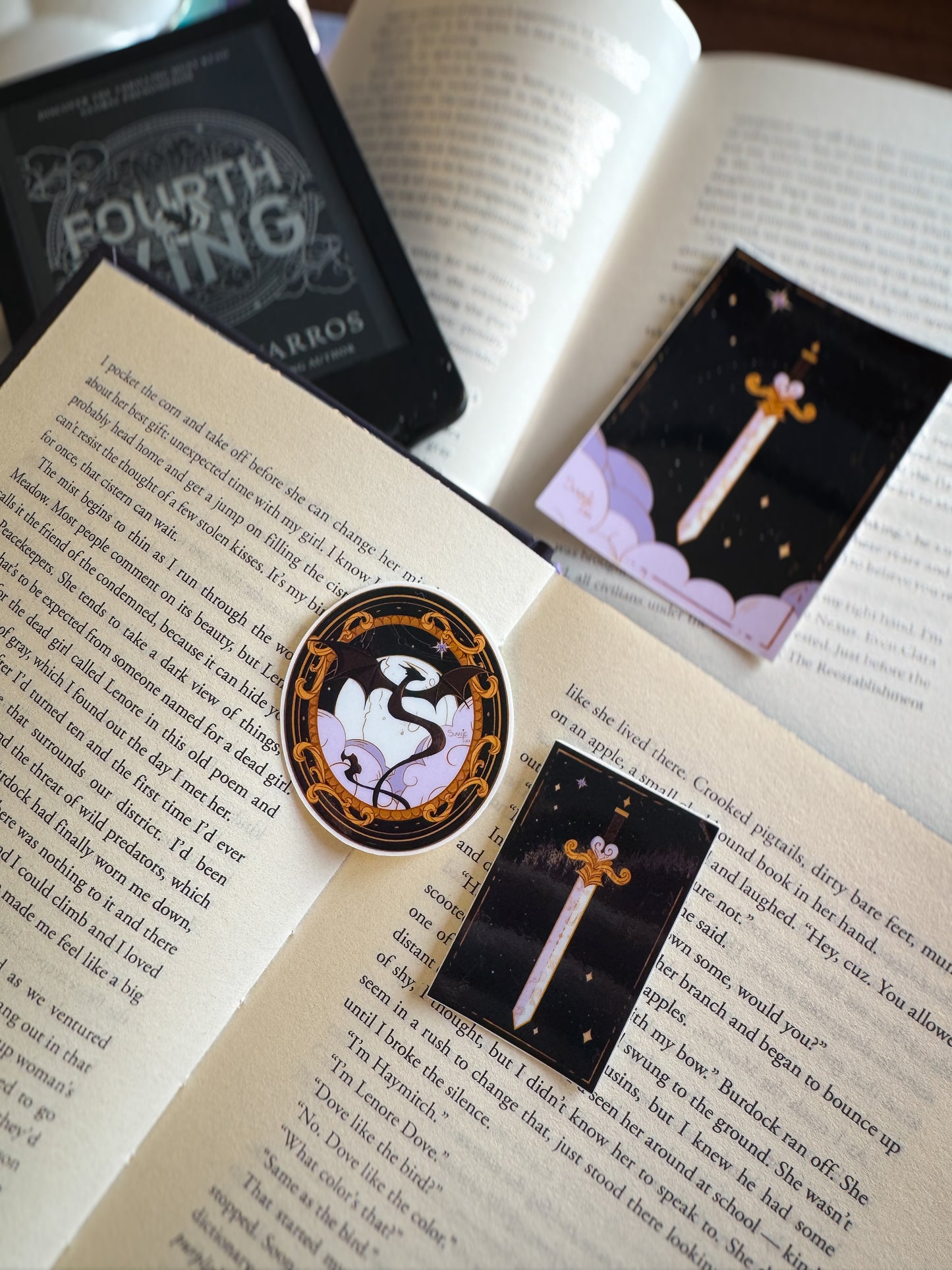 Gilded Sword Decal Sticker