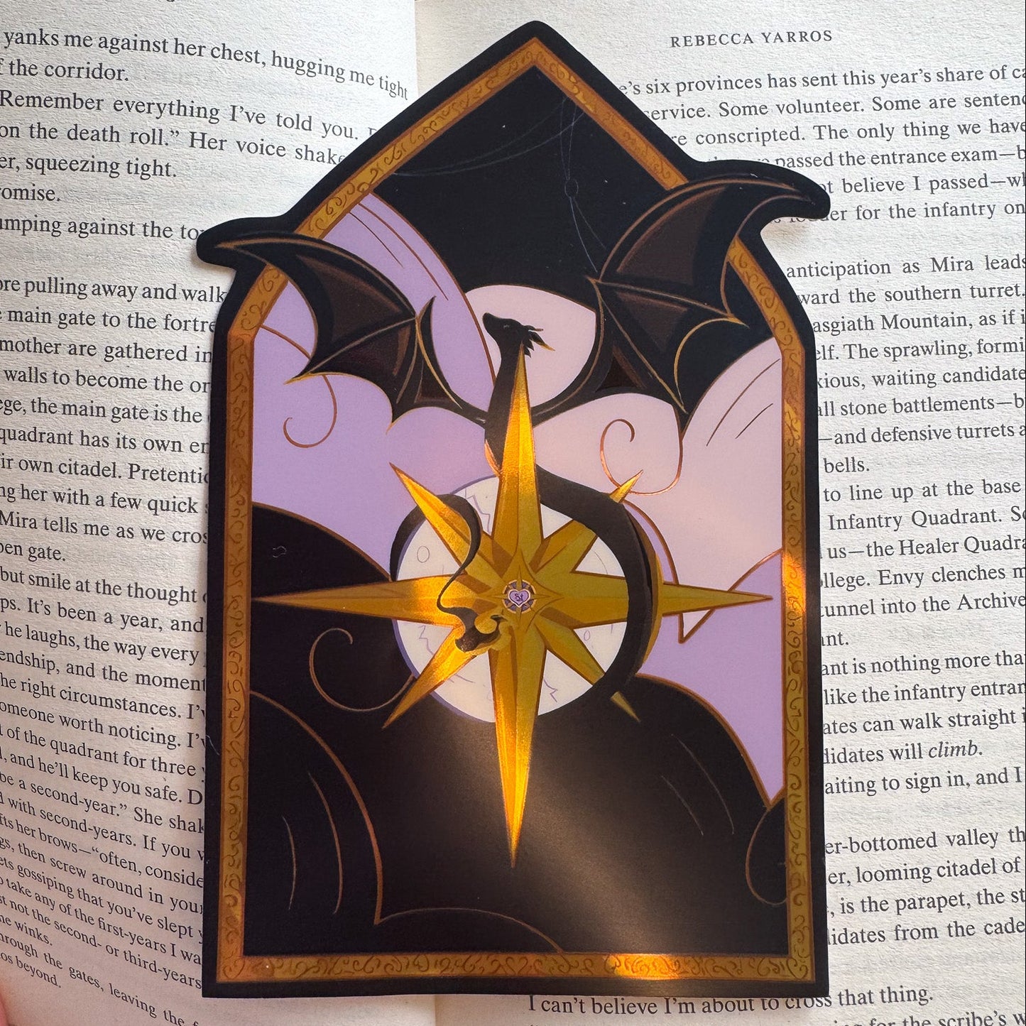 Gilded Star eReader Decal Sticker