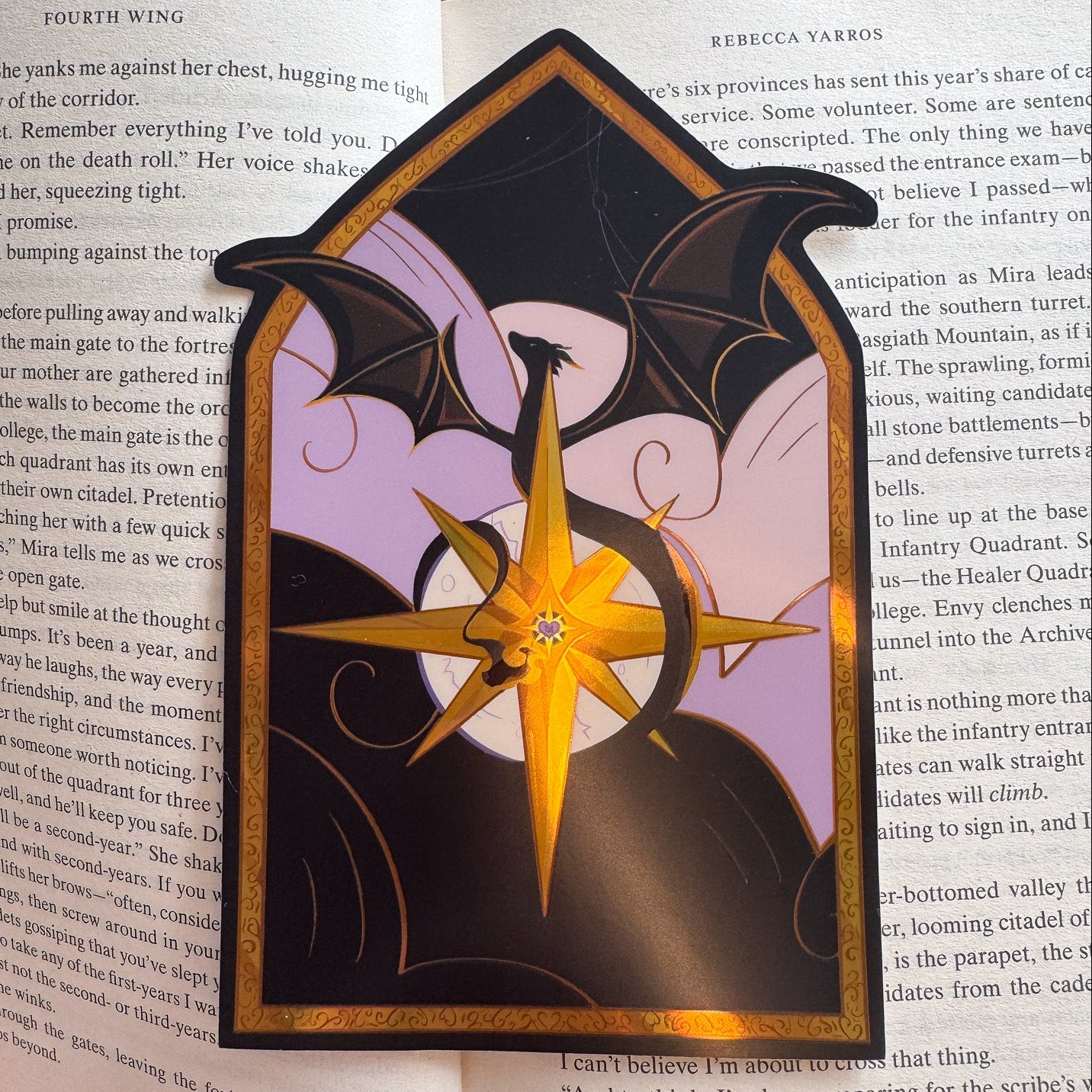 Gilded Star eReader Decal Sticker