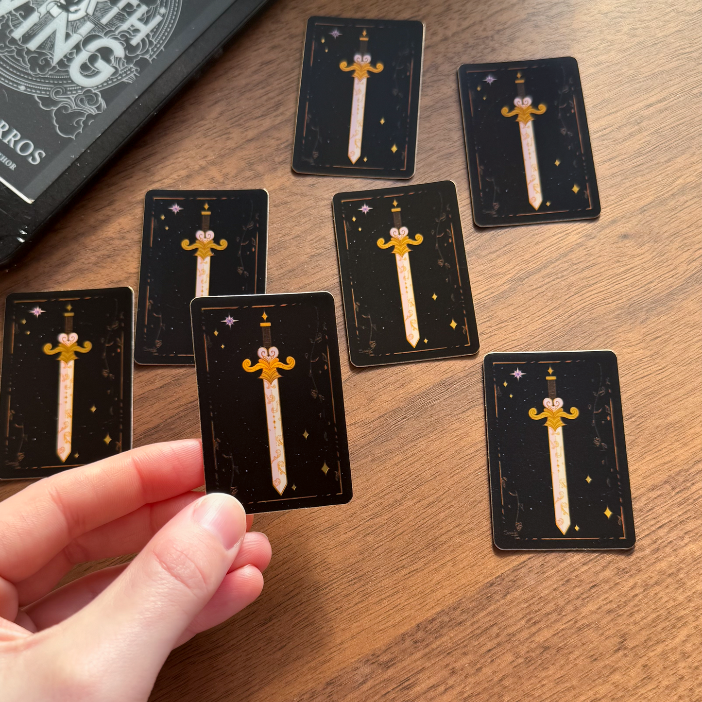 Gilded Sword Decal Sticker
