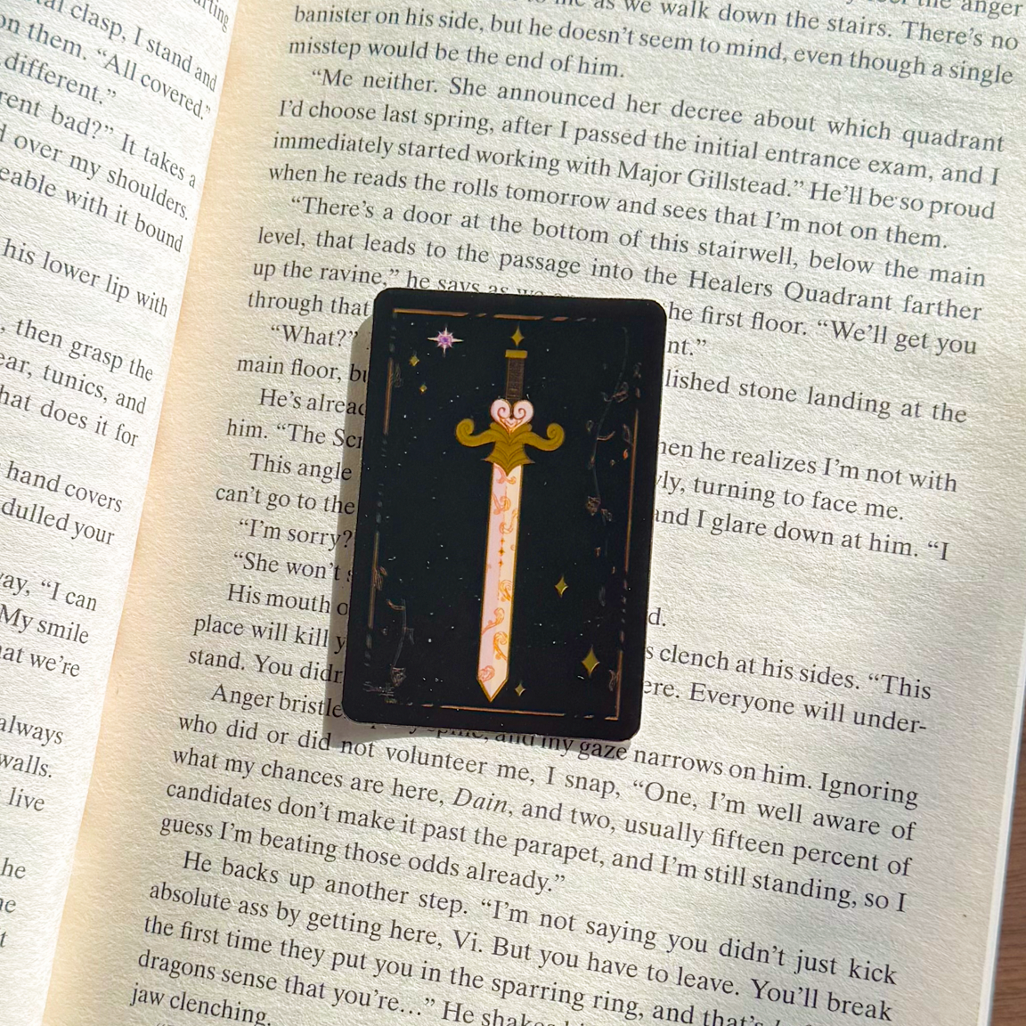 Gilded Sword Decal Sticker