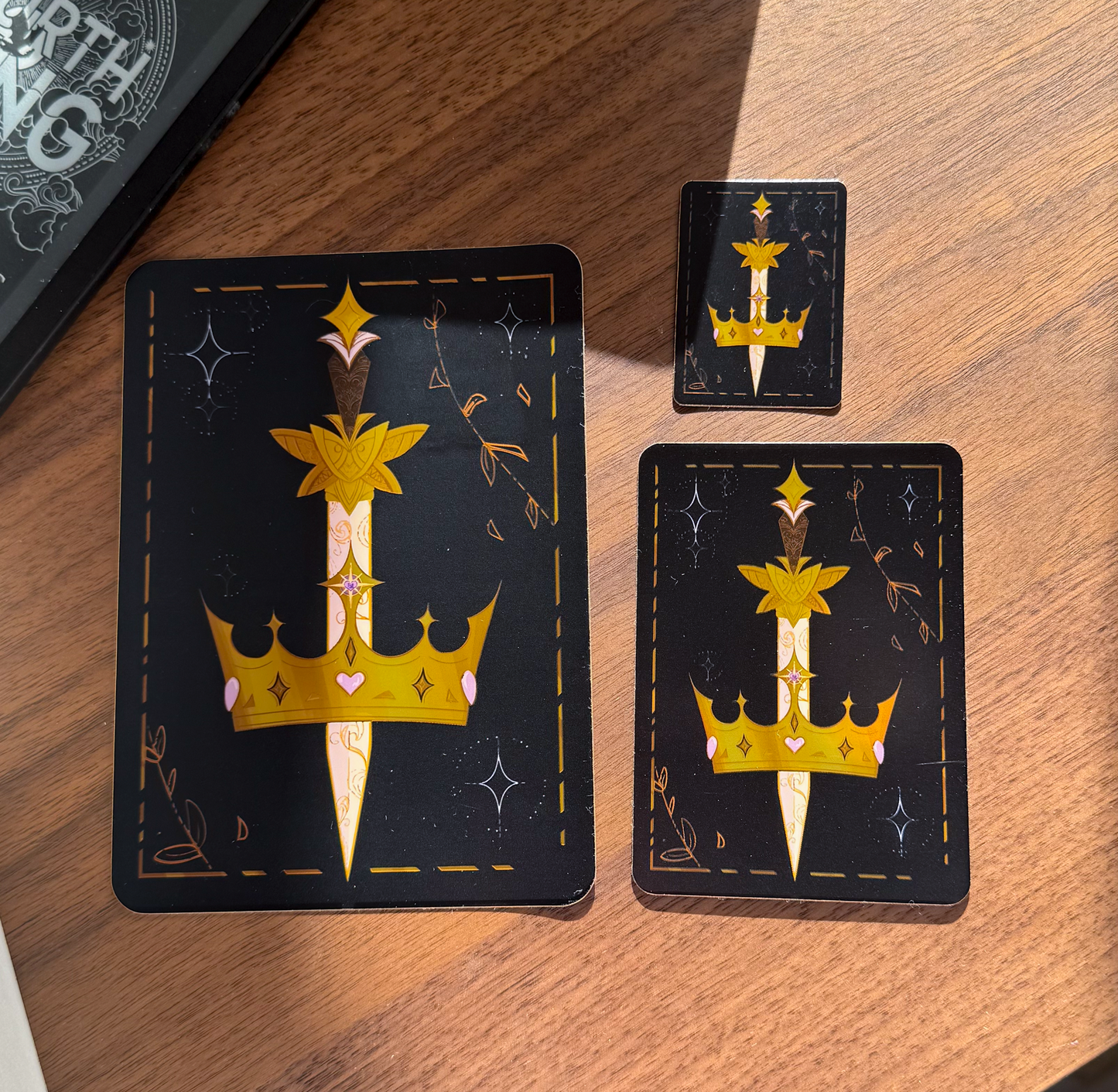 Gilded Crown Phone / Laptop Decal Sticker
