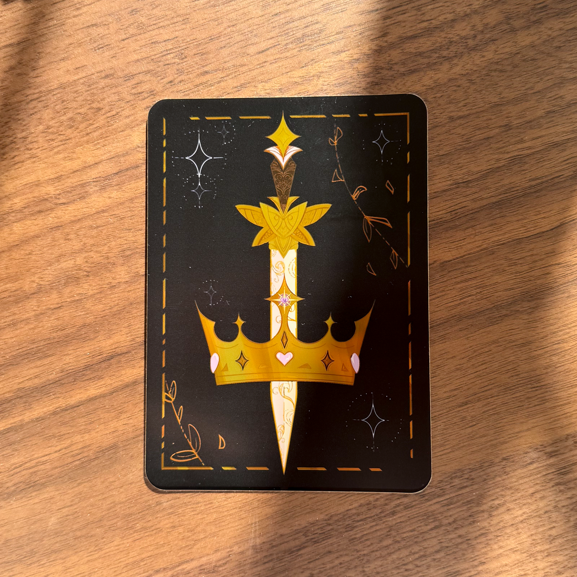 Gilded Crown Phone / Laptop Decal Sticker